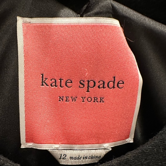 New! One of a kind Kate Spade ♠️ diamond pea coat - Picture 4 of 5
